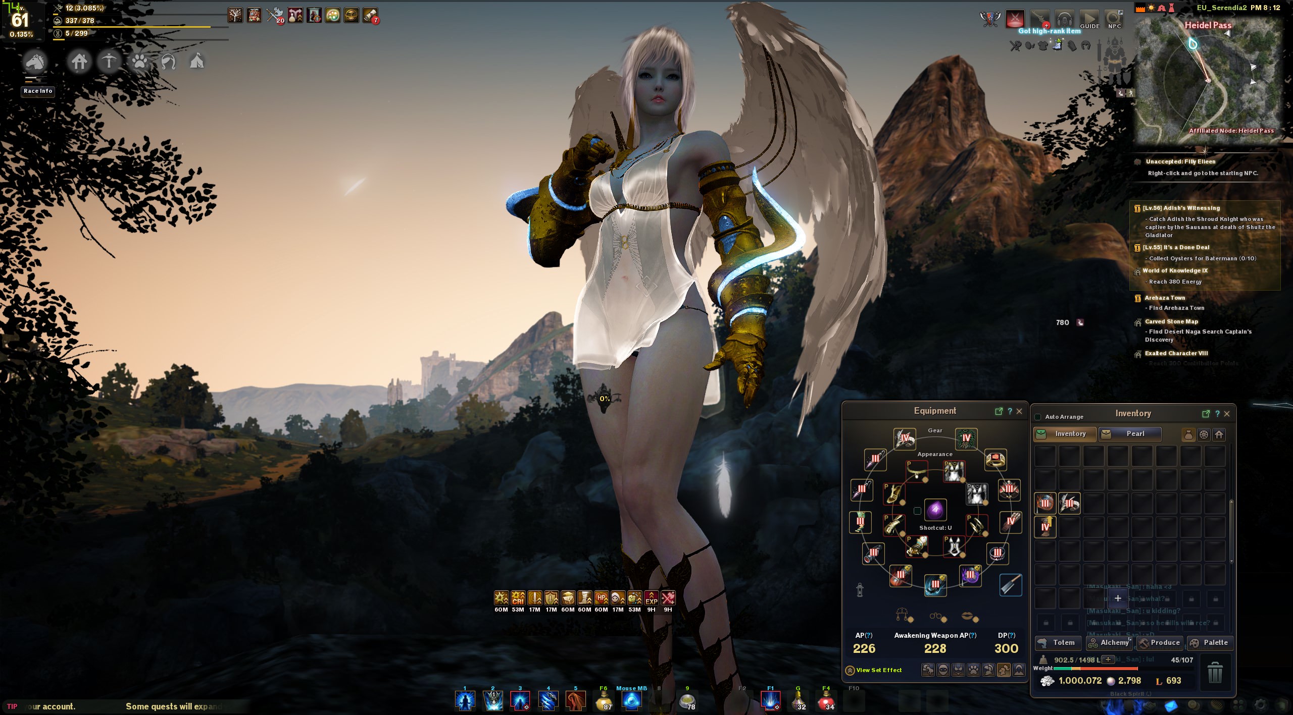 black desert online best character